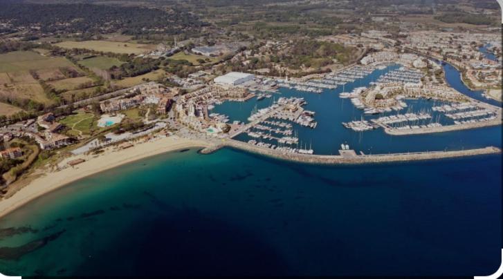 Ferienwohnung Petit Cocon Magnifique Vue Sur Marina Dans Le Golfe De Saint Tropez Cogolin Exterior foto