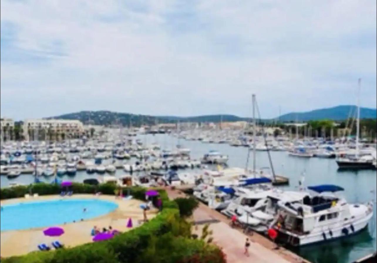 Ferienwohnung Petit Cocon Magnifique Vue Sur Marina Dans Le Golfe De Saint Tropez Cogolin Exterior foto